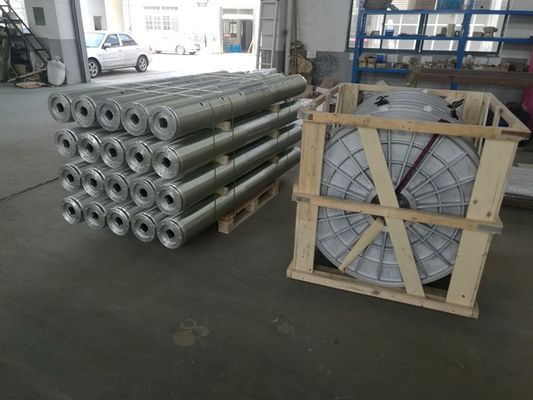 Air Jet Loom Machine Roller Shaft Aluminium Spare Parts For Textile Looms