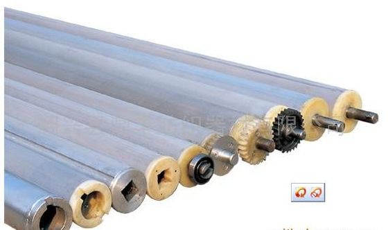 Stainless Steel Fabric Winding Rollers For Textile Machinery