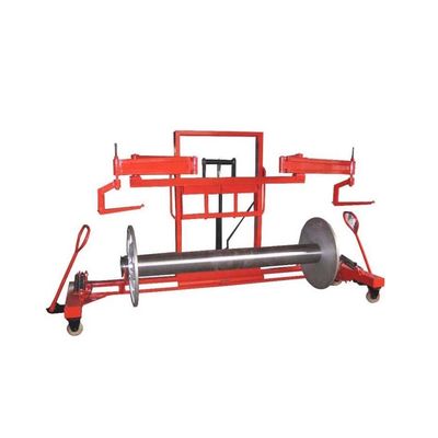 Classic Hydraulic Textile Heald Frame warp beam trolley hydraul transport cart