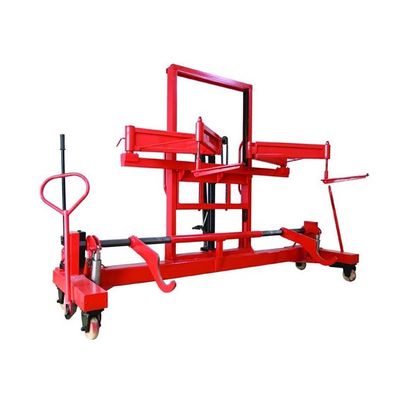 Classic Hydraulic Textile Heald Frame warp beam trolley hydraul transport cart