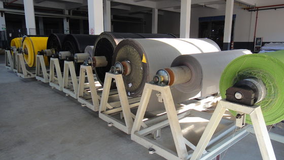 Customized Carrying Weight Fabric Winding Roll Machine A Frame For Fabric Rolls