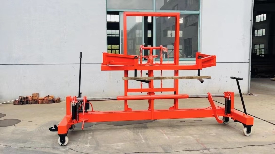 Motorized Warp Beam Lift Trolley Hydraulic Heald Frame 400mm